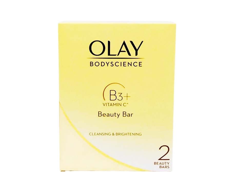 Olay Bodyscience B3+ Vitamin C Beauty Bar Cleansing & Brightening (2 Bars x 85g)
