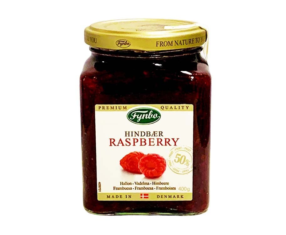 Fynbo Premium Quality Hindbær Raspberry 400g