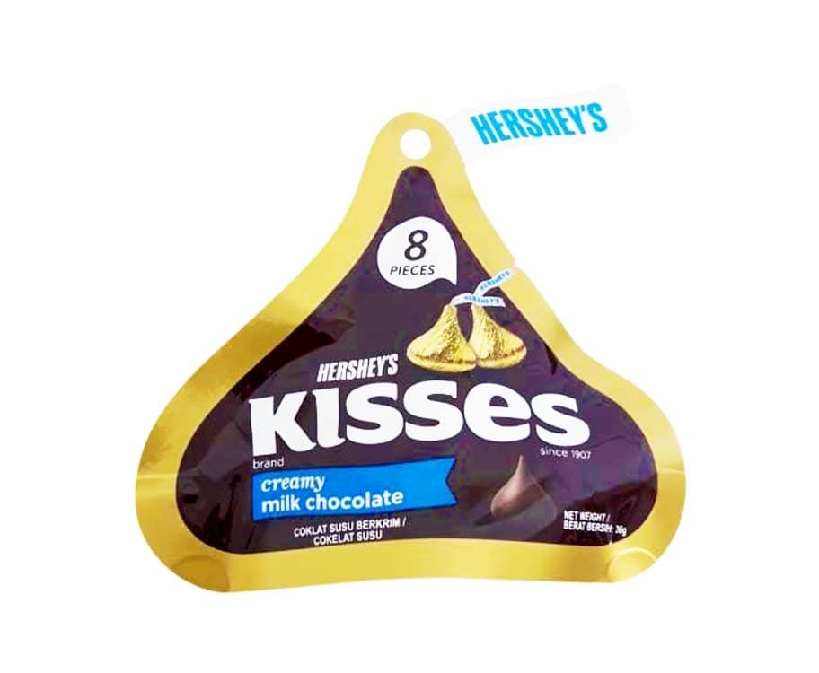 Hershey's Kisses Creamy Milk Chocolate 8 Pieces 36g