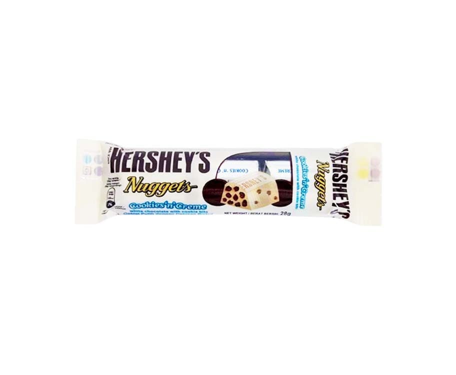 Hershey's Nuggets Cookies n' Creme 28g