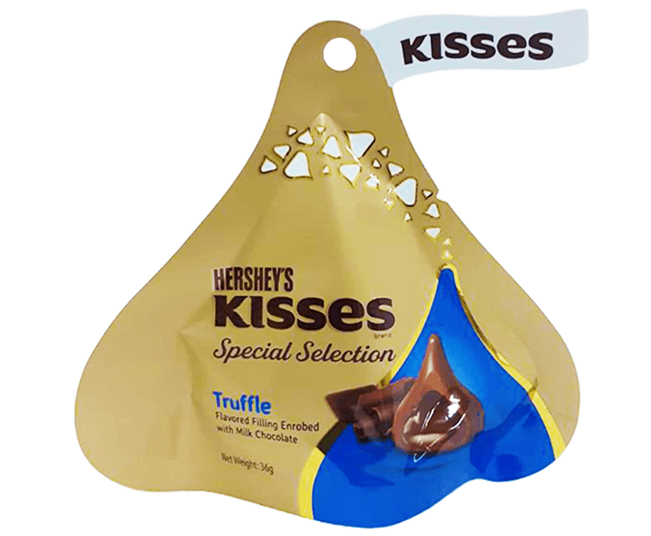 Hershey's Kisses Special Selection Truffle Flavored Filling Enrobed with Milk Chocolate 36g