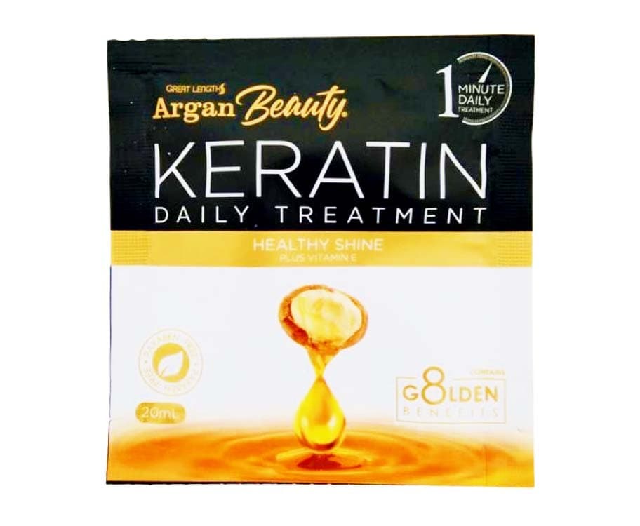 Argan Beauty Keratin Daily Treatment Healthy Shine Plus Vitamin E 20mL