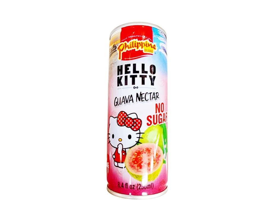 Philippine Brand Hello Kitty Guava Nectar No Sugar 250mL