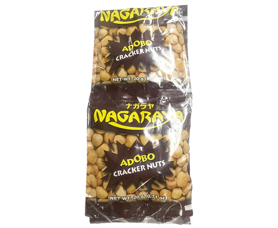 Nagaraya Adobo Cracker Nuts (10 Packs x 20g)