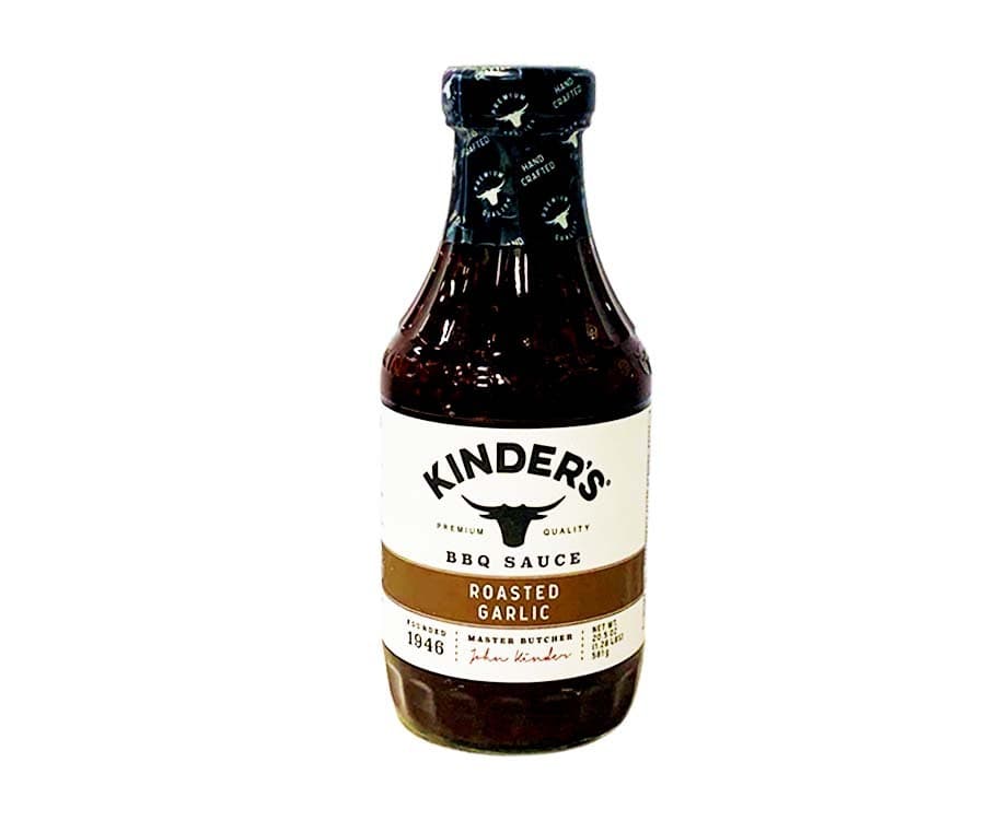 Kinder’s Premium Quality BBQ Sauce Roasted Garlic 20.5oz (581g)