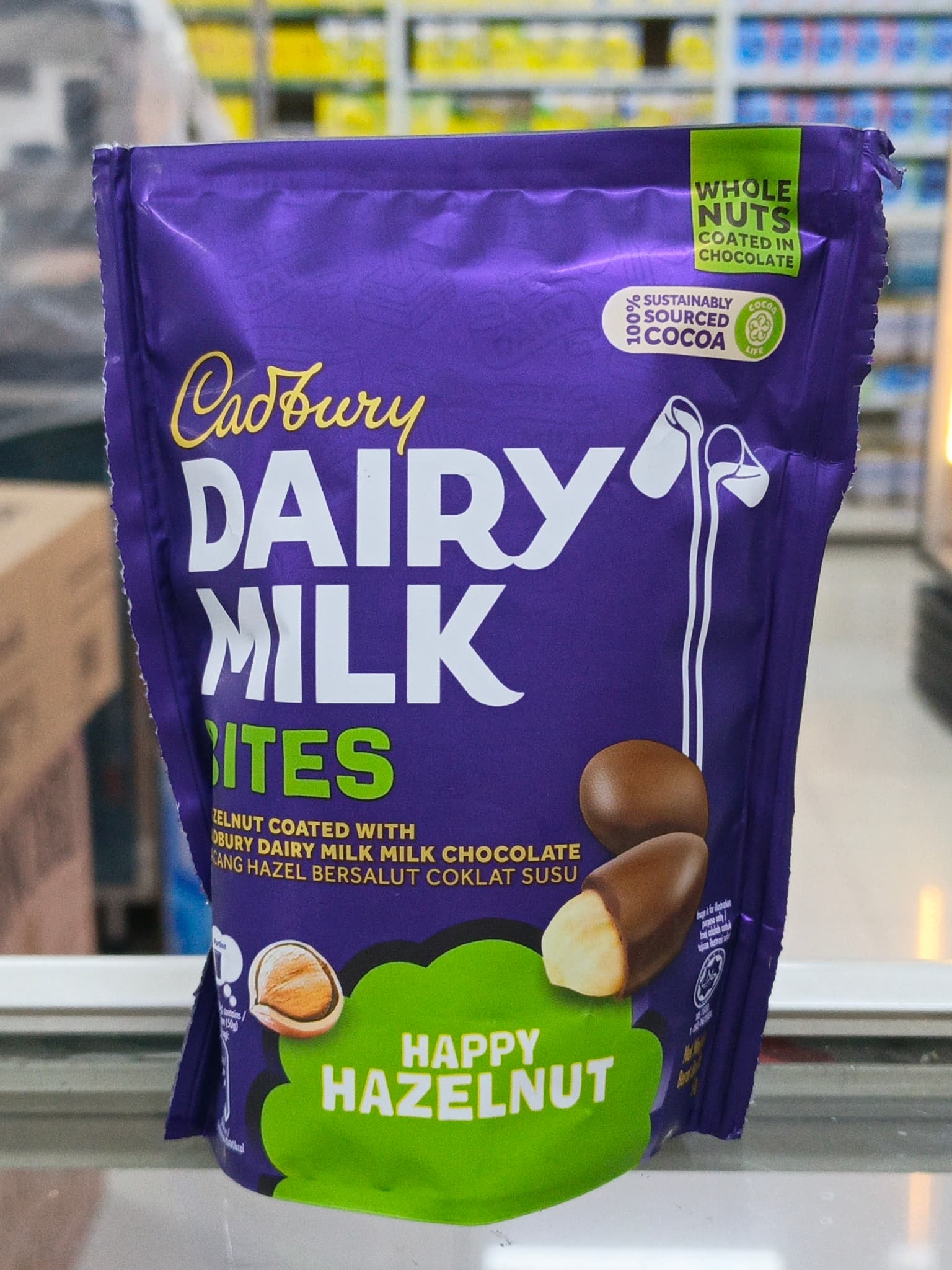 Cadbury Dairy Milk Bites Happy Hazelnut 50g