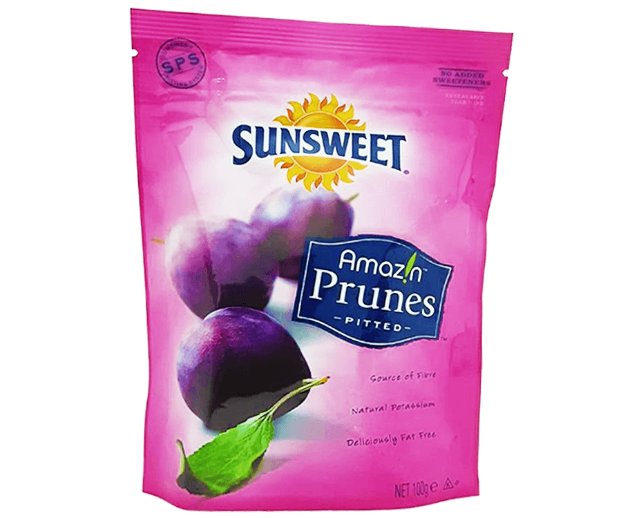 Sunsweet Amazin Prunes Pitted 100g