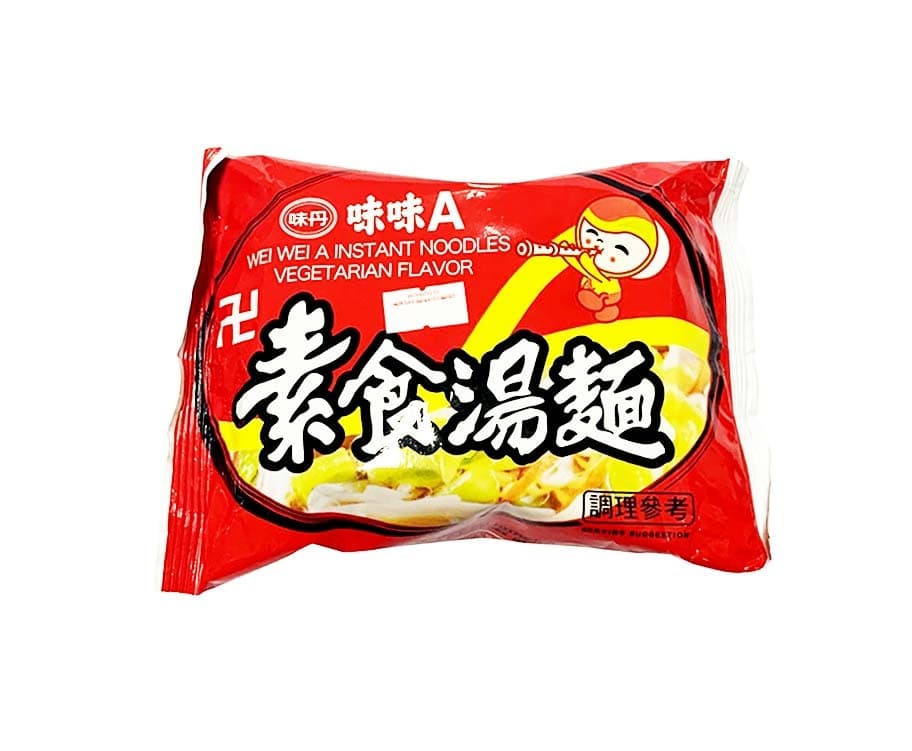 Wei Wei Instant Noodles Vegetarian Flavor 77g