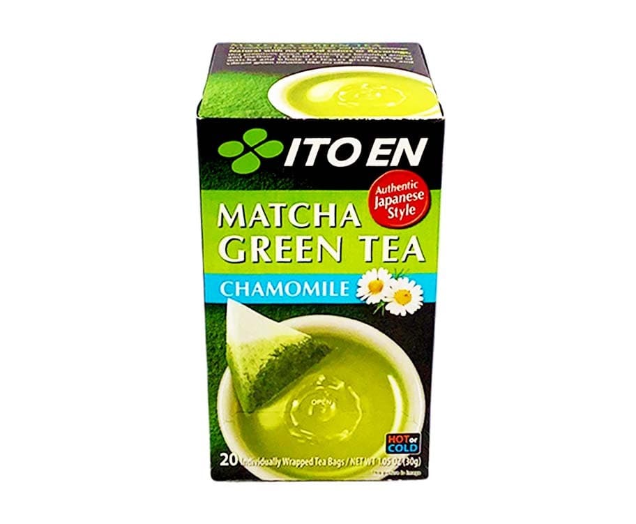 ITO EN Matcha Green Tea Chamomile 20 Individually Wrapped Tea Bags 1.05oz (30g)