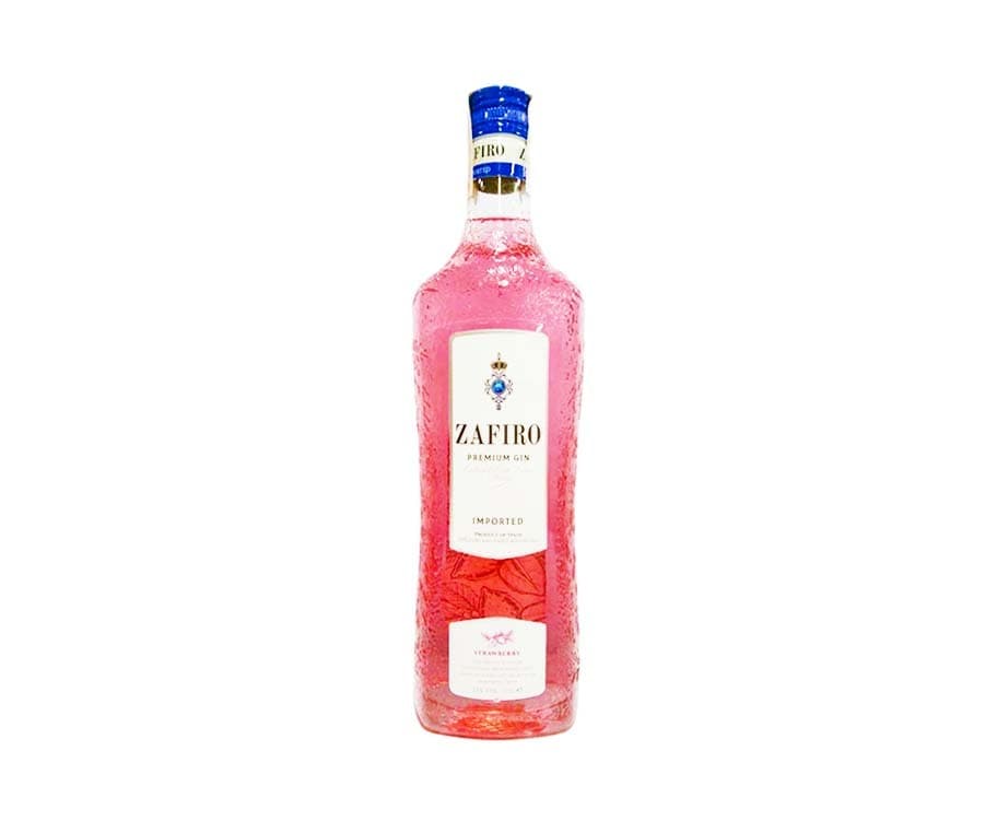 Zafiro Premium Gin Imported Strawberry 1L