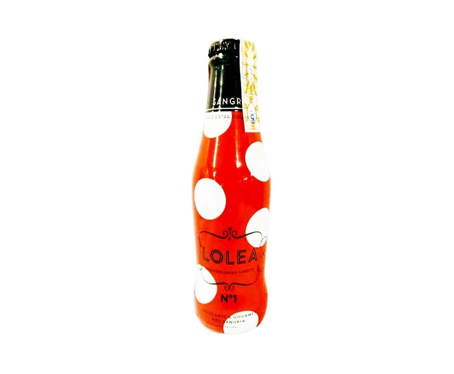 Lolea Mediterranean Aperitif No.1 Frizzante & Gourmet Red Sangria 200mL