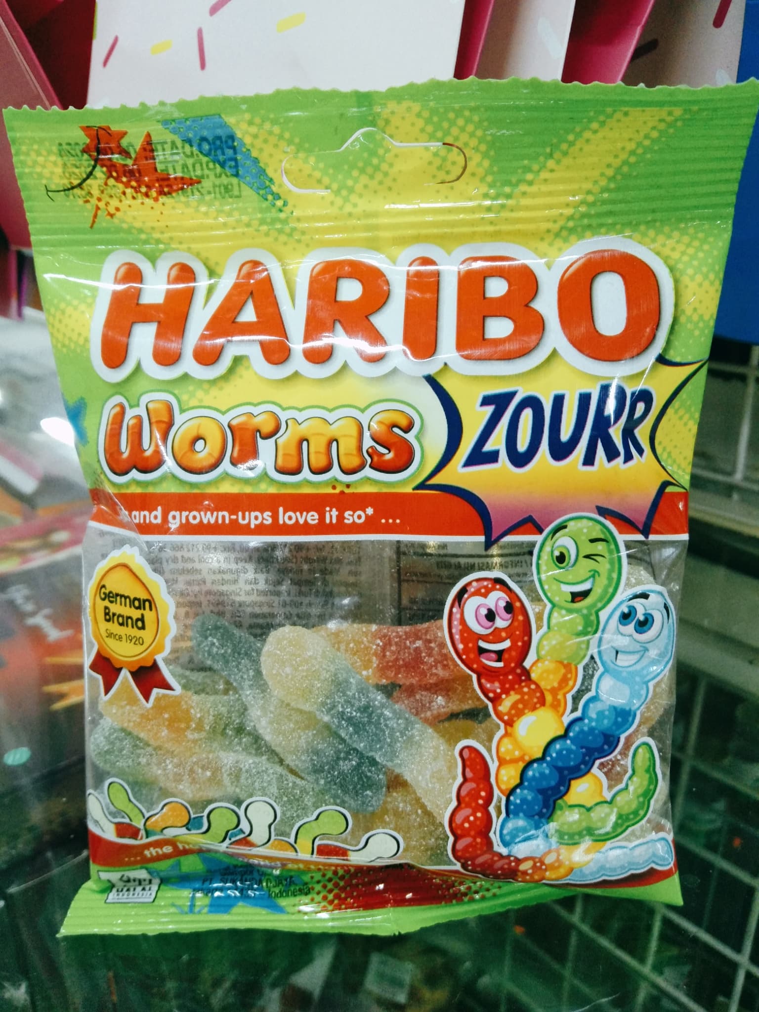 Haribo Worms 80g