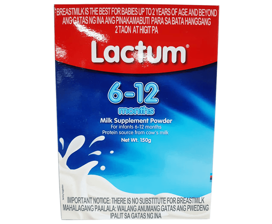 Lactum Milk Supplement Powder 6-12 Months 150g