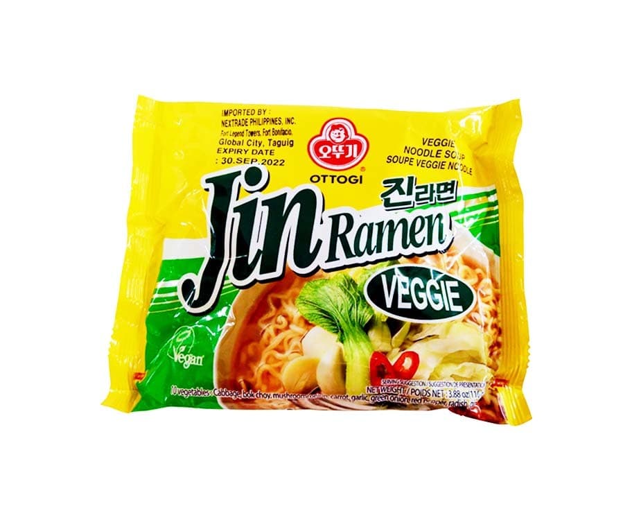 Ottogi Jin Ramen Veggie 110g