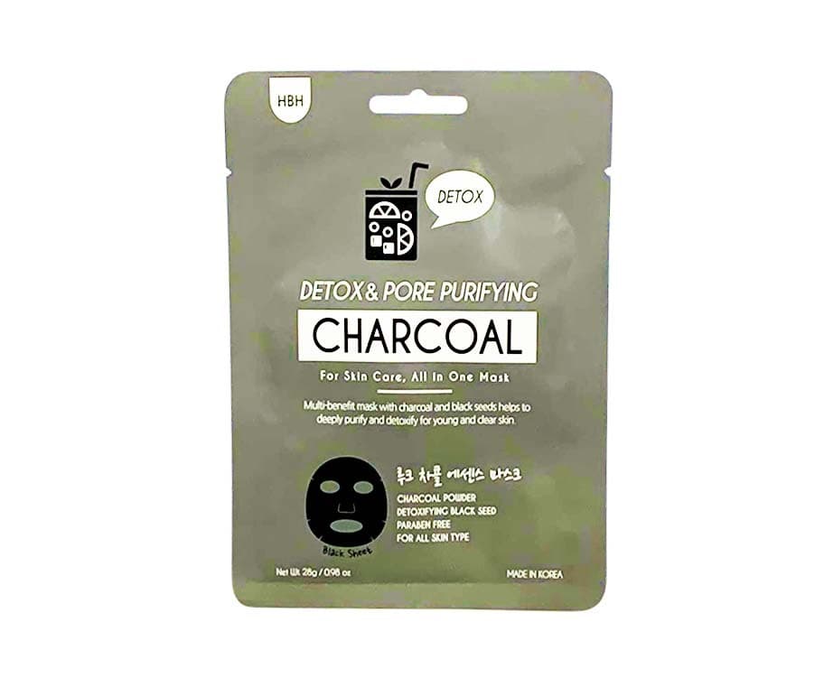 HBH Detox & Pore Purifying Charcoal Detox Mask 28g