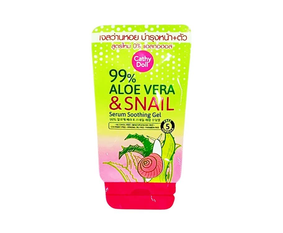 Cathy Doll 99% Aloe Vera & Snail Serum Soothing Gel 10g