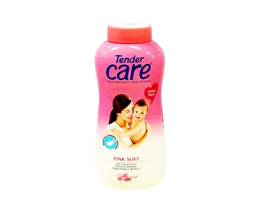 Tender Care Hypo-Allergenic Baby Powder Pink Soft Value Pack 200g