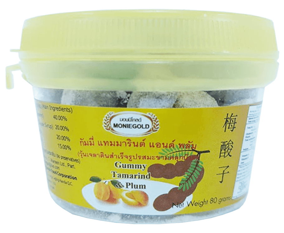 MonieGold Gummy Tamarind Plum 80g