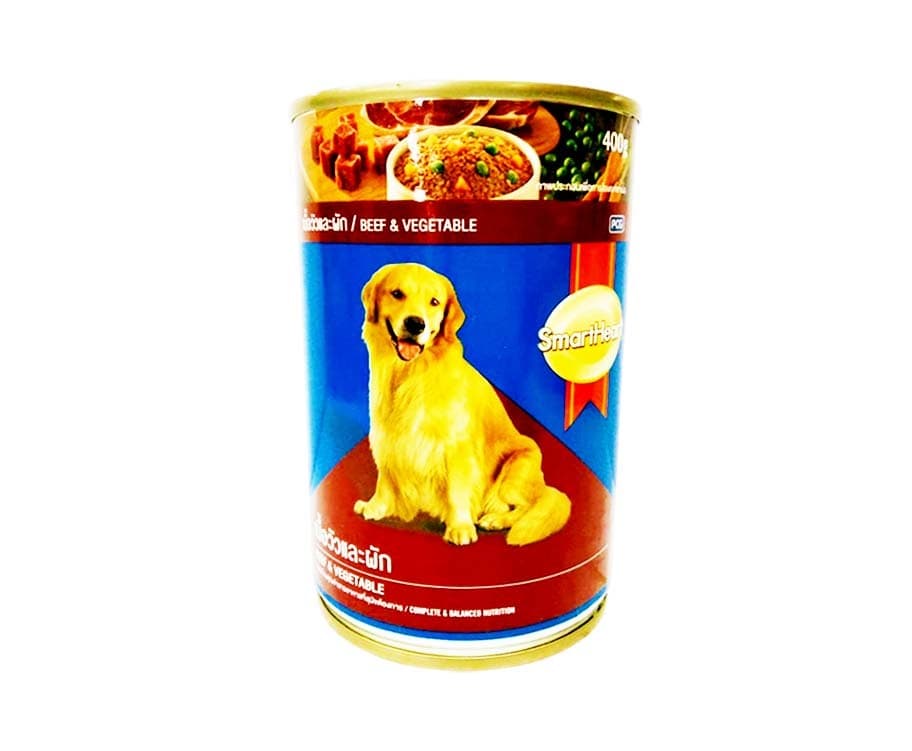 SmartHeart Dog Food Beef & Vegetable 400g