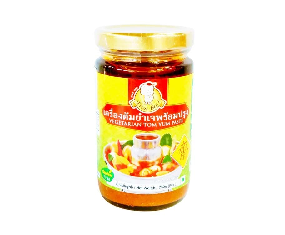 Thai Boy Vegetarian Tom Yum Paste 8oz (230g)
