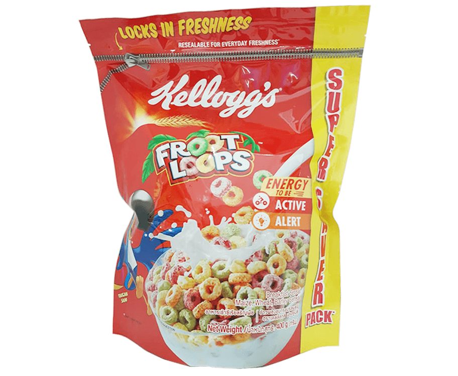 Kellogg's Froot Loops Super Saver Pack 400g