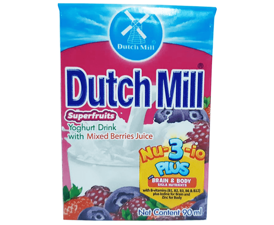 Dutch Mill Superfruits Yoghurt Drink with Mixed Berries Juice 90mL