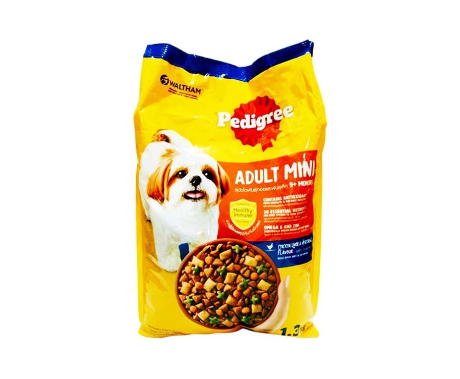 Pedigree Adult Mini Chicken, Liver & Vegetable Flavour 1.3kg