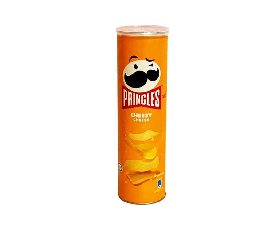 Pringles Cheesy Cheese Potato Crisps 134g