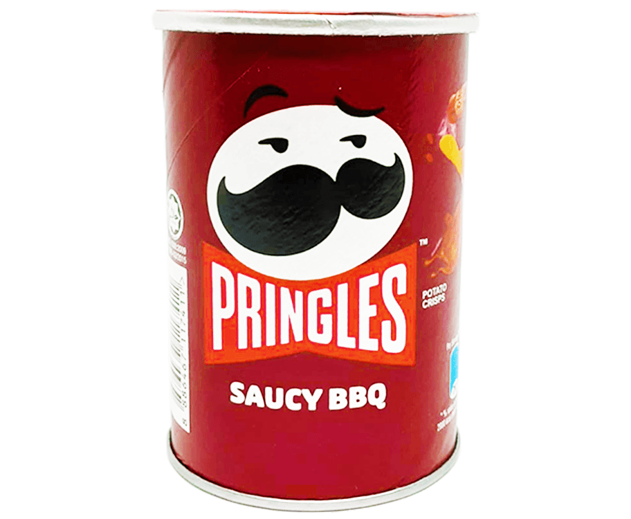 Pringles Saucy BBQ Potato Crisps 42g