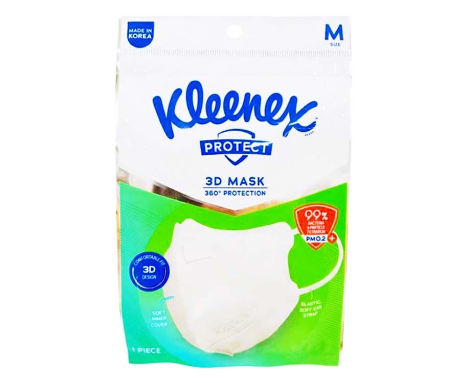 Kleenex Protect 3D Mask White Medium