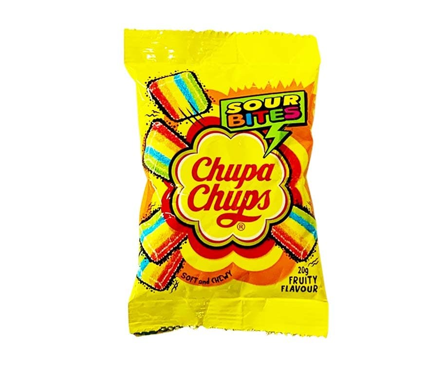 Chupa Chups Sour Bites Fruity Flavour 20g