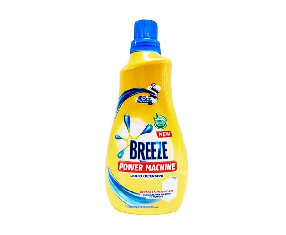 Breeze Power Machine Liquid Detergent UltraClean Concentrate 1000mL