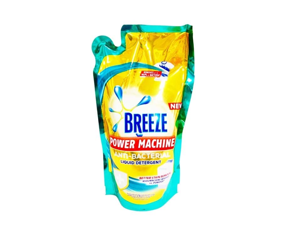 Breeze Power Machine Anti-Bacterial Liquid Detergent 650mL