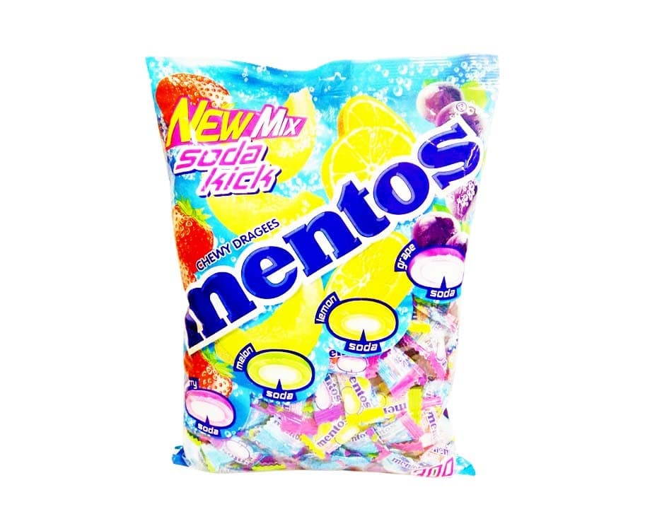 Mentos Soda Kick Chewy Dragees 300 Pieces 810g