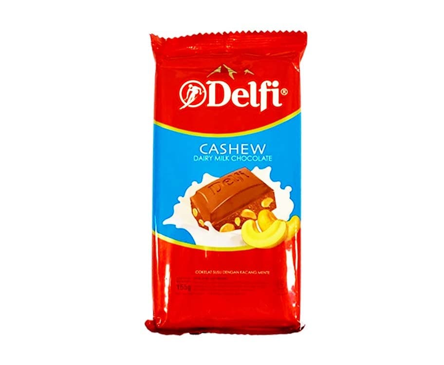Delfi Cashew Dairy Milk Chocolate 155g
