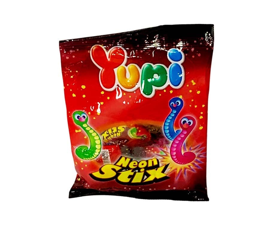Yupi Neon Stix Gummi 120g
