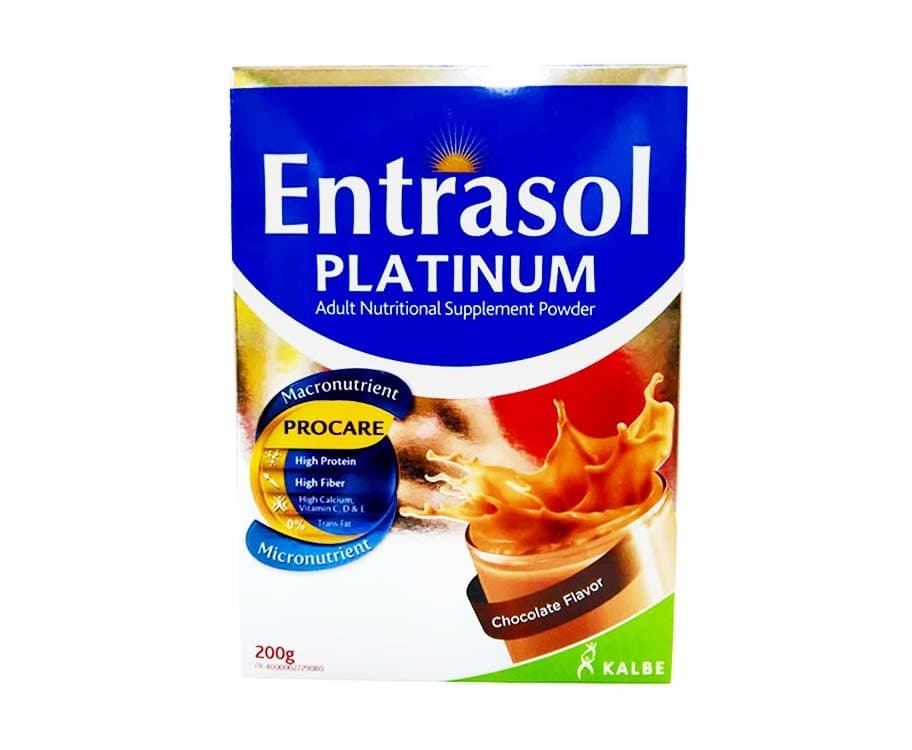 Entrasol Platinum Adult Powder Chocolate 200g