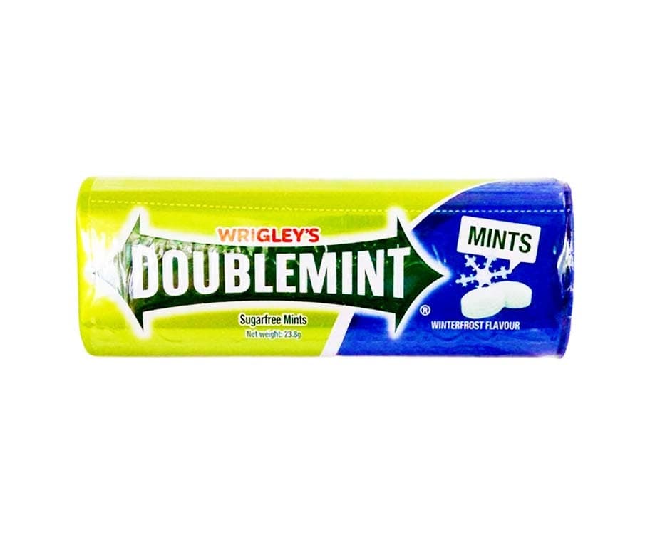 Wrigley's Doublemint Sugarfree Mints Winterfrost Flavor 23.8g