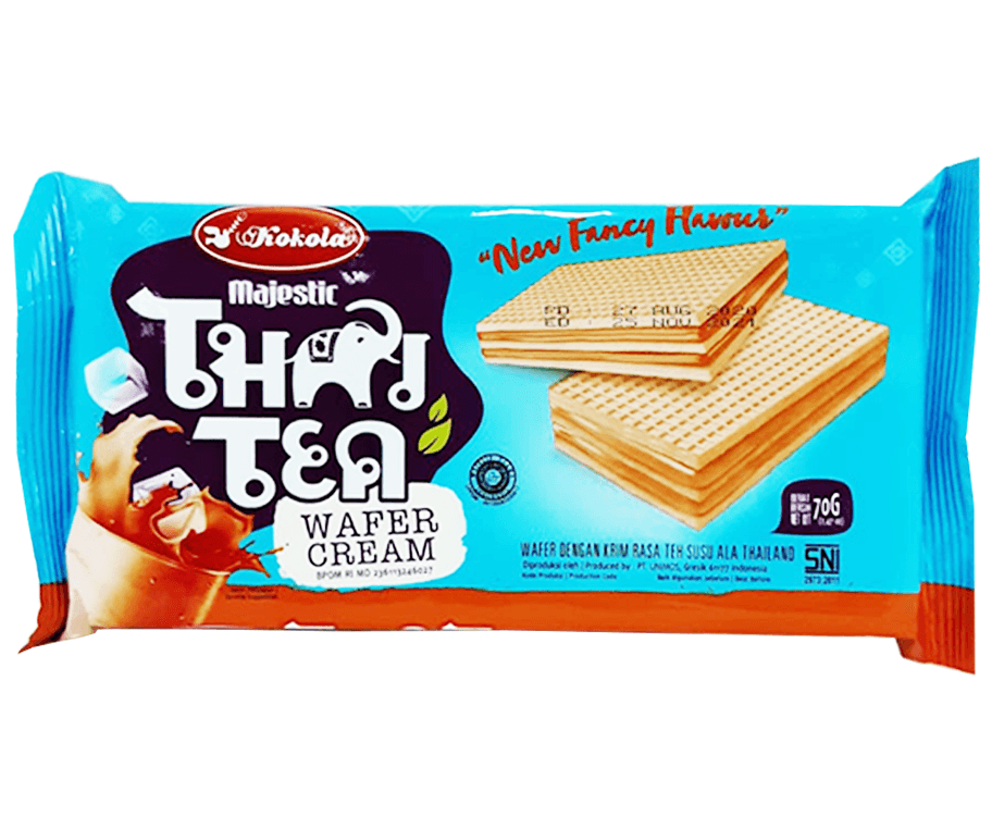 Kokola Majestic Thai Tea Wafer Cream 70g