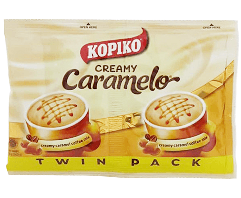 Kopiko Creamy Caramelo Creamy Caramel Coffee Mix Twin Pack 50g