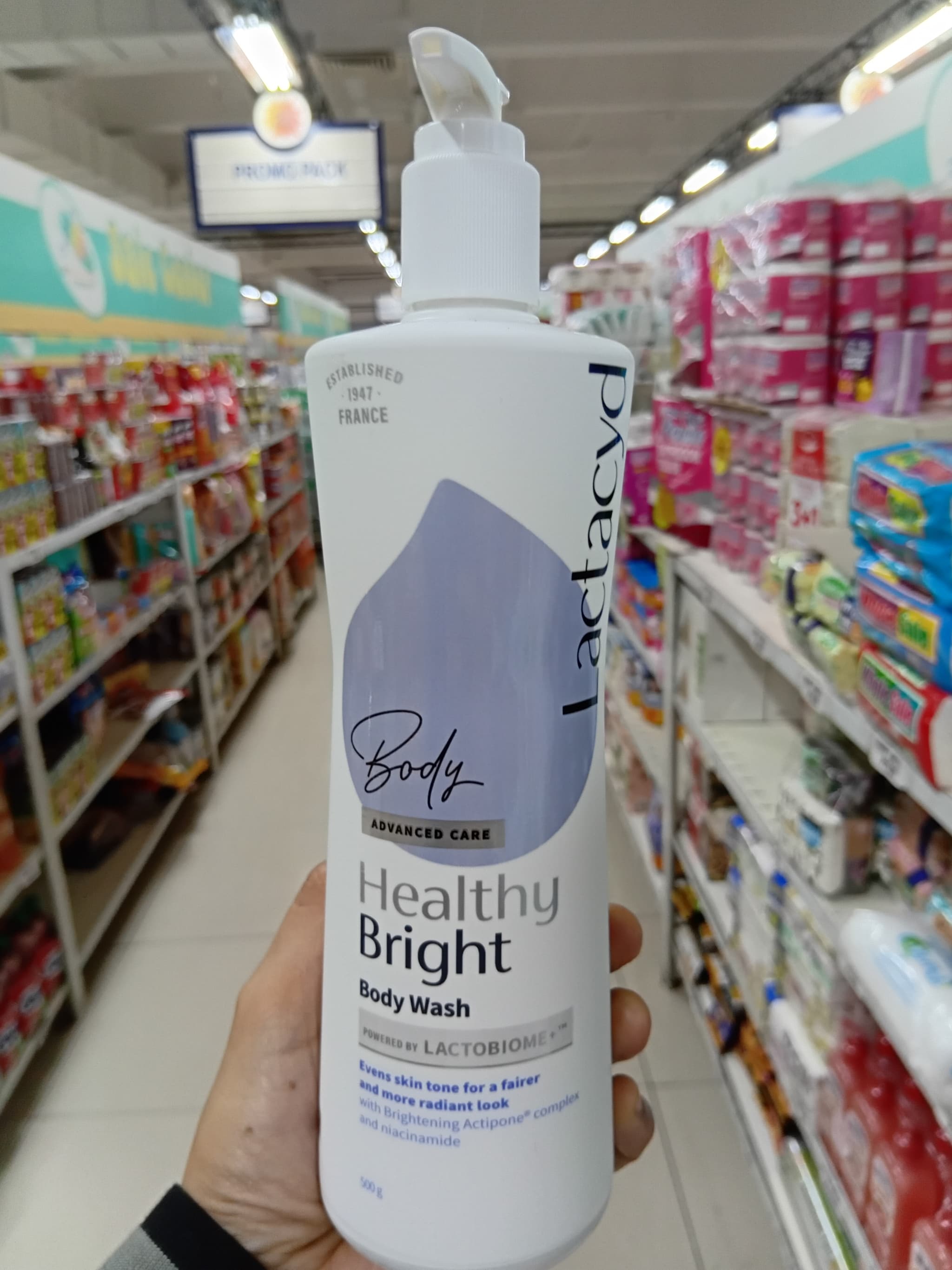 Lactacyd Body Advance- Healthy Bright Body wash 500ml