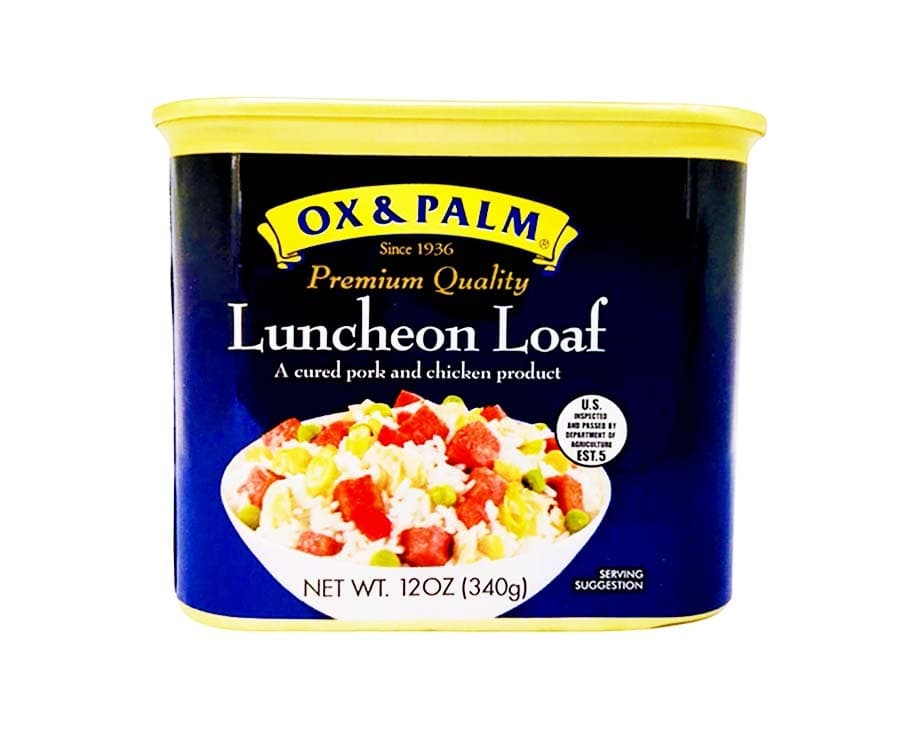 Ox & Palm Premium Quality Luncheon Loaf 340g