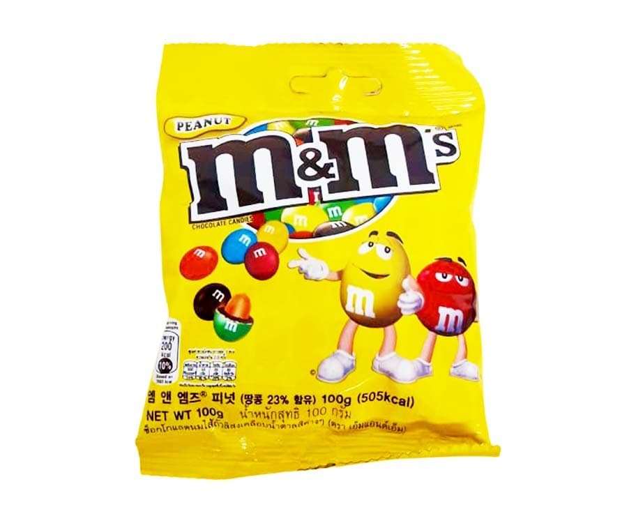 M&M's Peanut Chocolate Candies 100g