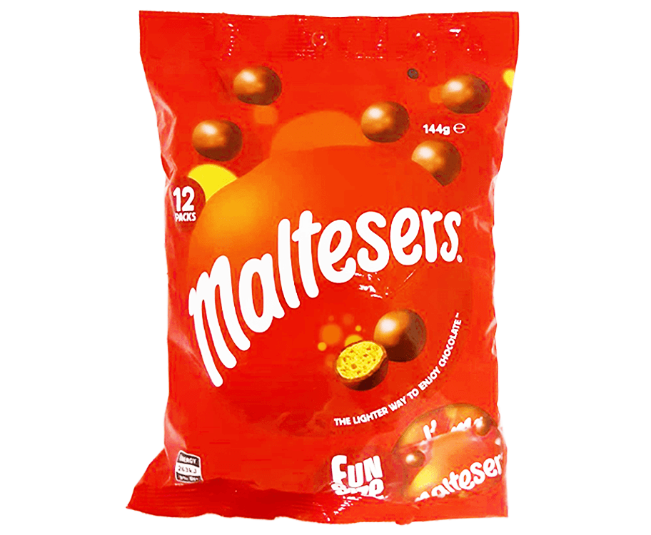 Maltesers Fun Size 12 Packs 144g