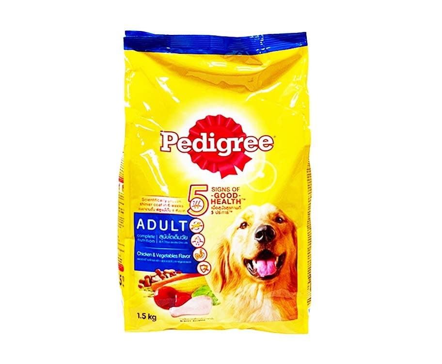 Pedigree Adult Chicken & Vegetables Flavor 1.5kg