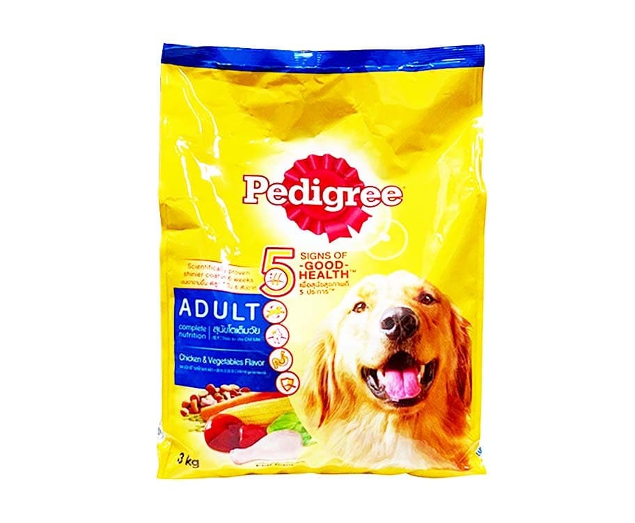 Pedigree Adult Chicken & Vegetables Flavor 3kg