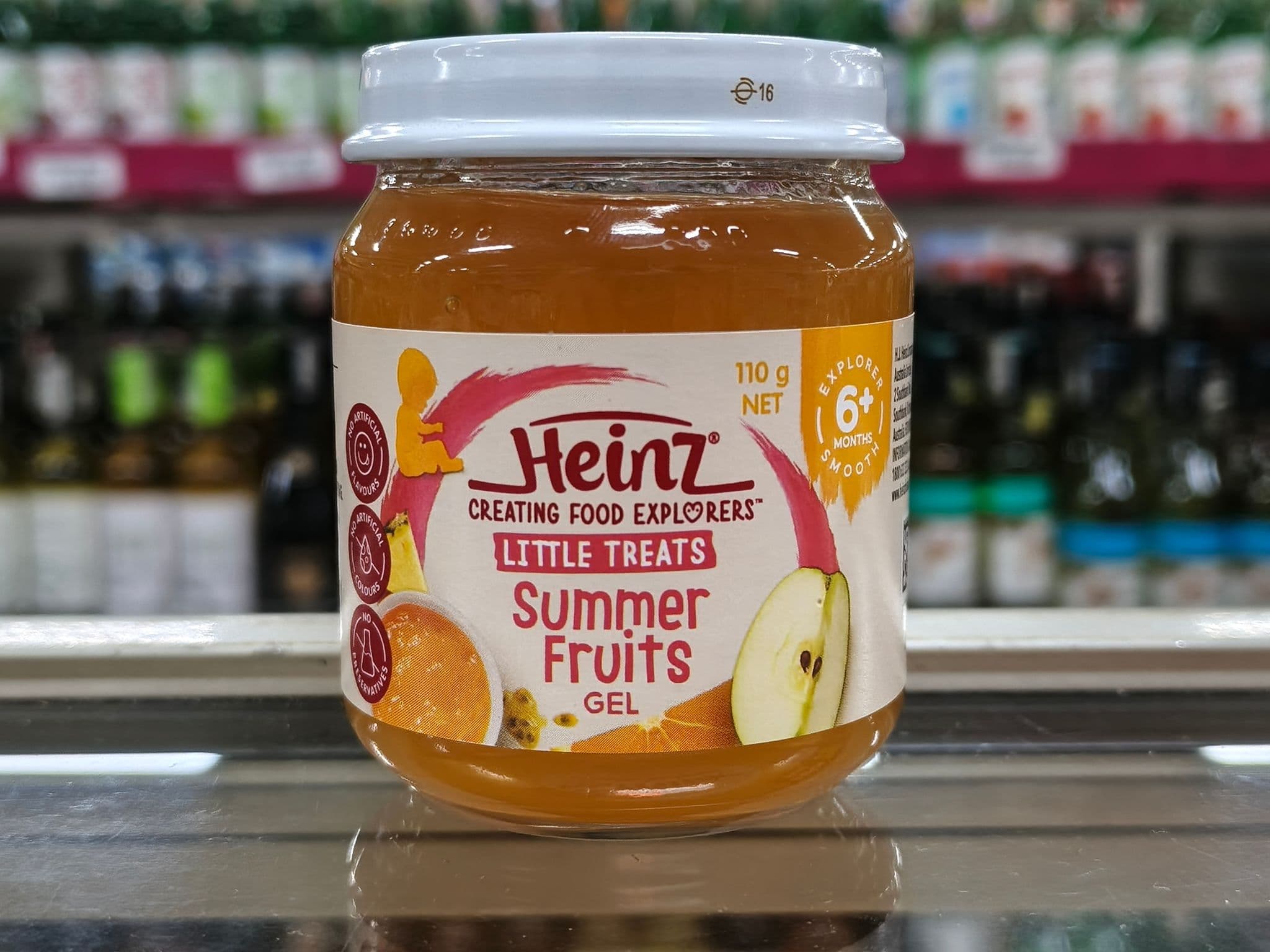 Heinz Little Treats Summer Fruits Gel 110g
