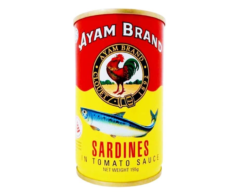 Ayam Brand Sardines in Tomato Sauce 155g