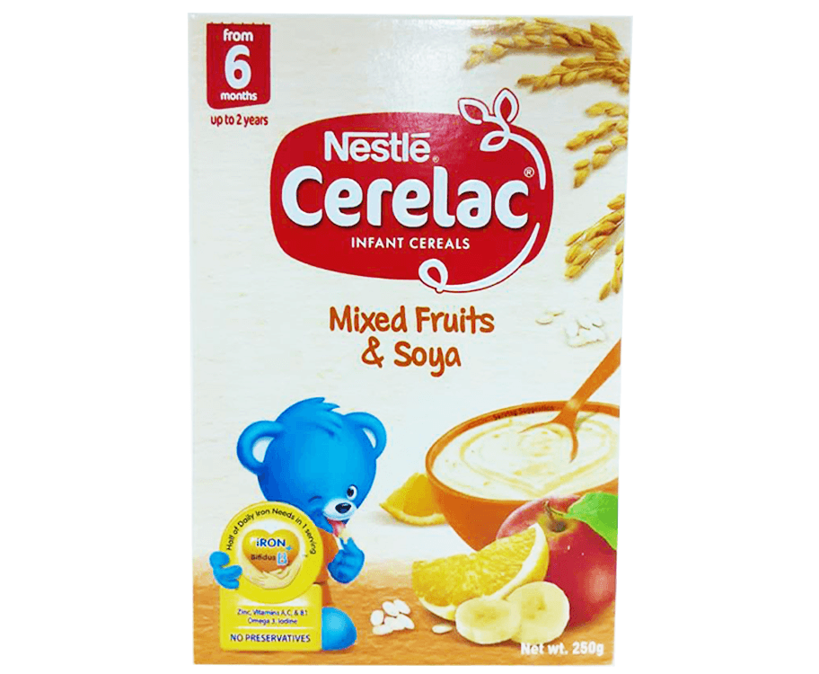 Nestlé Cerelac Infant Cereals Mixed Fruits & Soya 250g