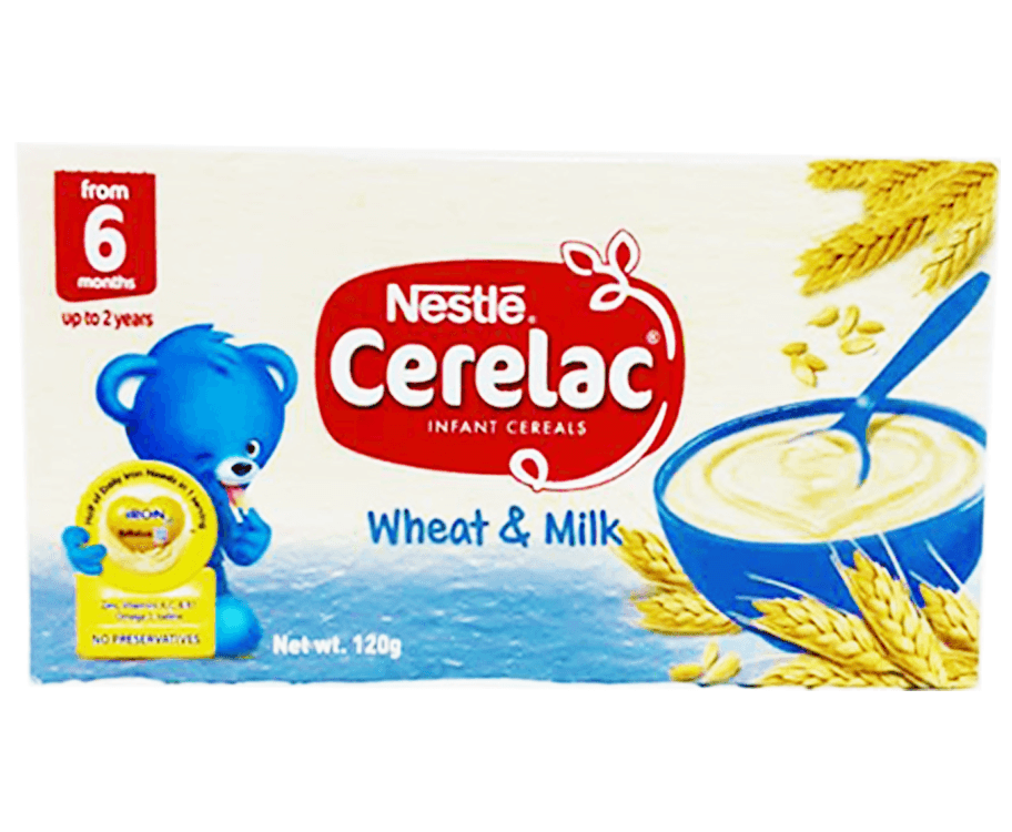 Nestlé Cerelac Infant Cereals Wheat & Milk 120g